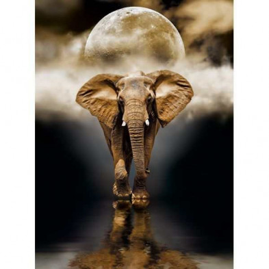 imagen 1 de puzzle clementoni elefante 1000 piezas