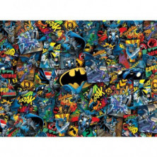 imagen 1 de puzzle clementoni imposible batman 1000 piezas