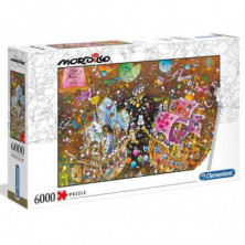 PUZZLE CLEMENTONI MORDILLO 6000 PIEZAS