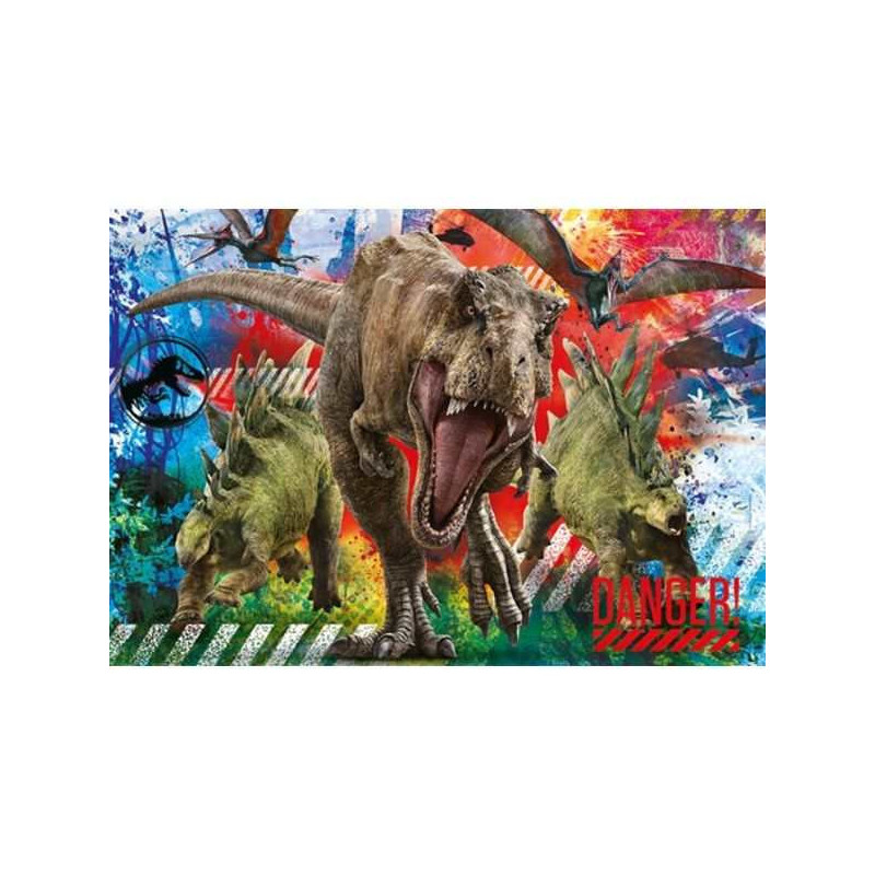 Viaje Épico al Pasado: Puzzle Clementoni Jurassic World 180 Piezas para ...