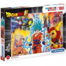 Imagen puzzle clementoni dragon ball 180 piezas