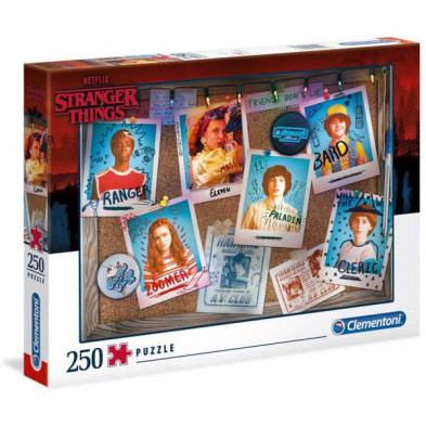 Puzzle Clementoni Stranger Things 250 Piezas - Adéntrate en el Mundo Upside  Down con Este Rompecabezas Exclusivo 