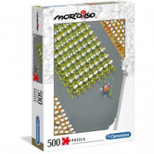 Imagen puzzle clementoni mordillo the march 500 piezas