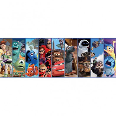 imagen 1 de puzzle clementoni panorama disney pixar 1000 pieza