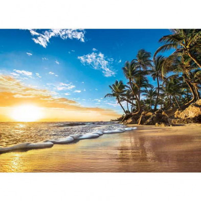 imagen 1 de puzzle clementoni tropical sunrise 1500 piezas