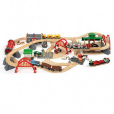 Imagen conjunto ferroviario deluxe brio