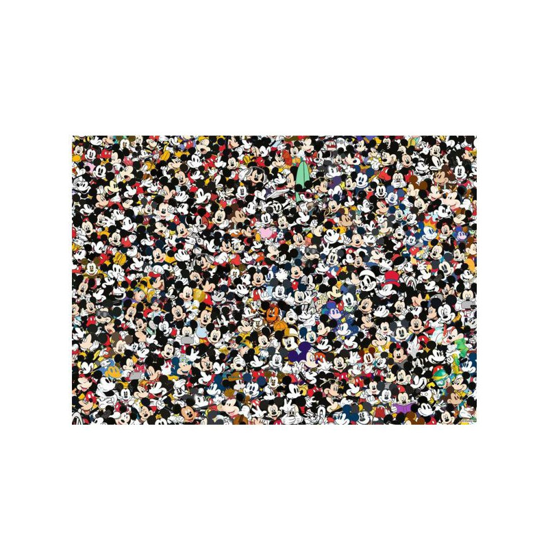 Puzzle Mickey Challenge 1000 Piezas - Acepta el Desafío con Este ...