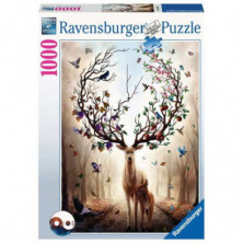Imagen puzzle ravensburger ciervo magico 1000 piezas