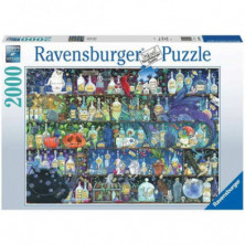 PUZZLE RAVENSBURGER VENENOS Y POCIONES 2000 PIEZAS