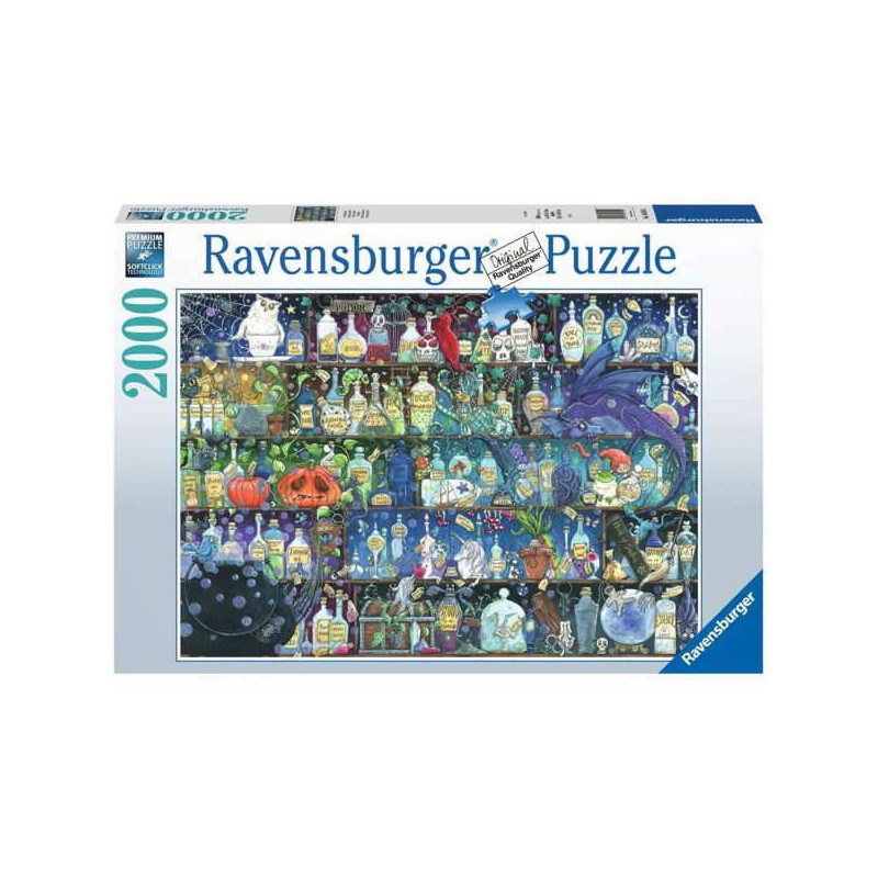 Imagen puzzle ravensburger venenos y pociones 2000 piezas