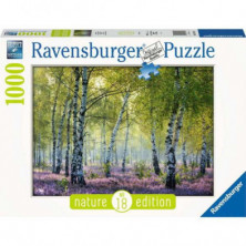 Imagen puzzle ravensburger bosque de abedules 1000 piezas