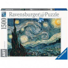 Imagen puzzle ravensburger van gogh noche estrellada 1500