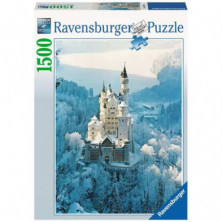 Imagen puzzle ravensburger neuschwanstein en invierno 150