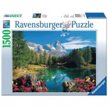 PUZZLE RAVENSBURGER MATTERHORN BERGSEE 1500 PIEZAS