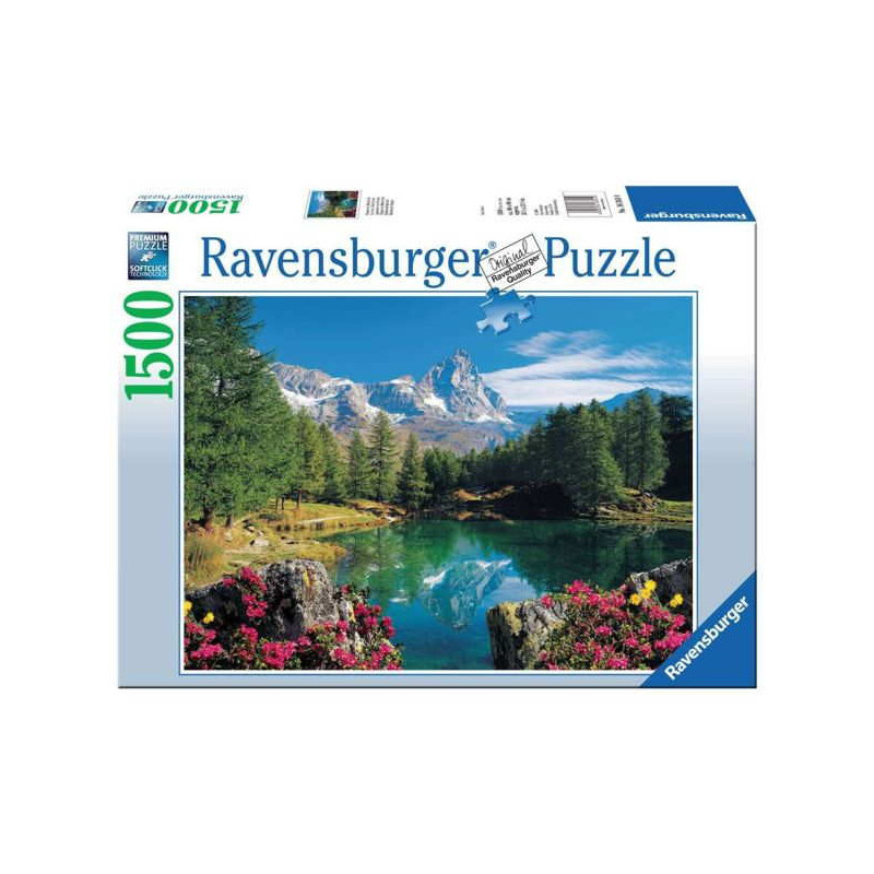 Imagen puzzle ravensburger matterhorn bergsee 1500 piezas