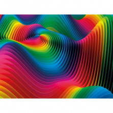 imagen 1 de puzzle clementoni olas colorboom 500 piezas