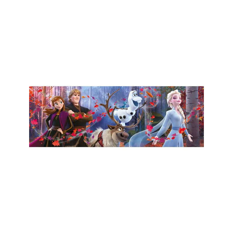 Puzzle Clementoni Panorama Frozen II 1000 Piezas - Embárcate en una ...