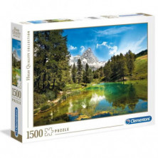 Imagen puzzle clementoni hqc el lago azul 1500 piezas