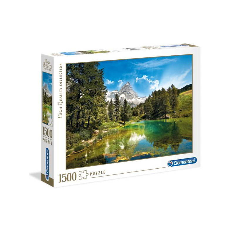 Imagen puzzle clementoni hqc el lago azul 1500 piezas