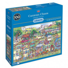 Imagen puzle caos de caravanas 1000 piezas