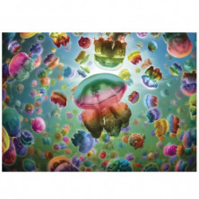 imagen 1 de puzle medusas 1000 piezas