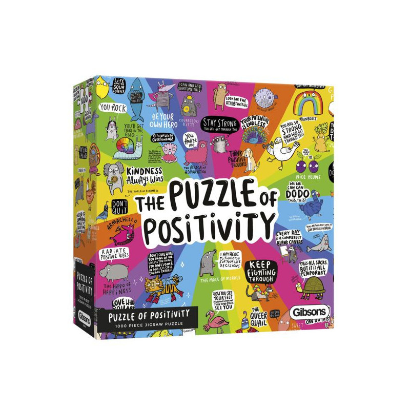 Imagen puzle of positivity 1000 piezas