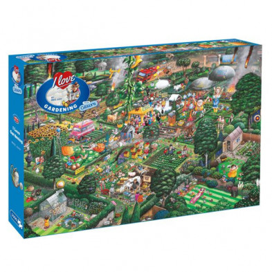 Imagen puzle i love los jardines 1000 piezas