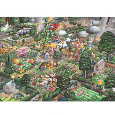 imagen 1 de puzle i love los jardines 1000 piezas