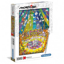 Imagen puzle clementoni mordillo the show 1000 piezas