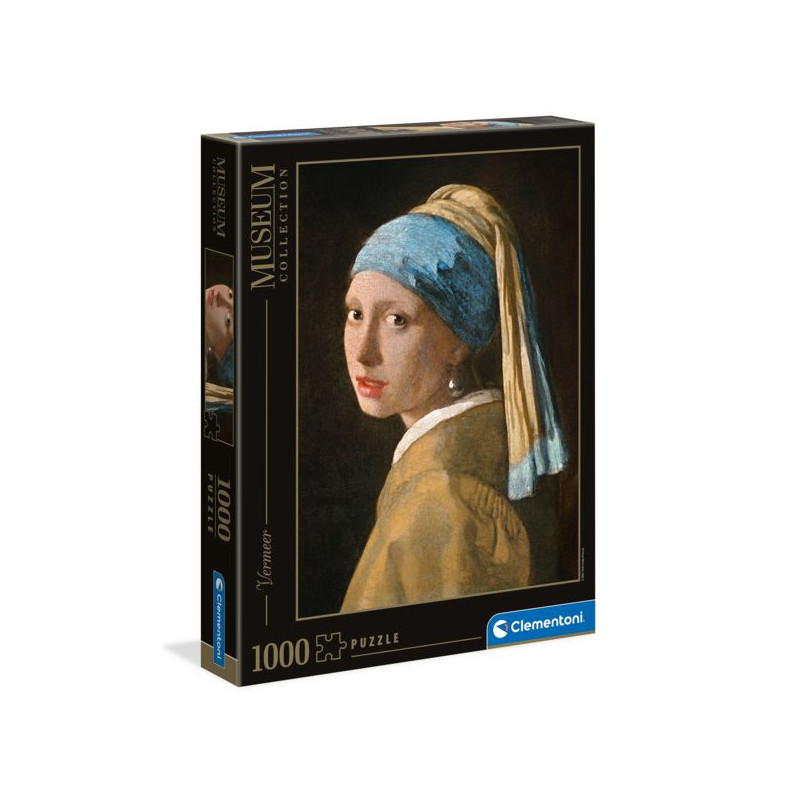 Imagen puzle la chica de la perla vermeer 1000 piezas