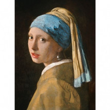 imagen 1 de puzle la chica de la perla vermeer 1000 piezas