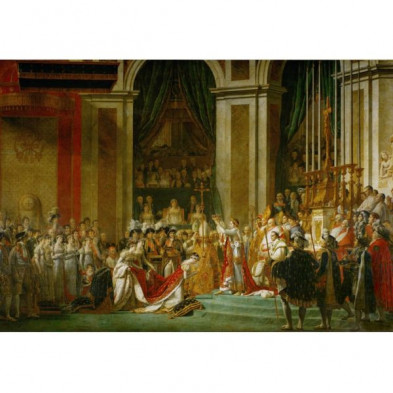 imagen 1 de puzle clementoni coronación de napoleón 1000 pzs