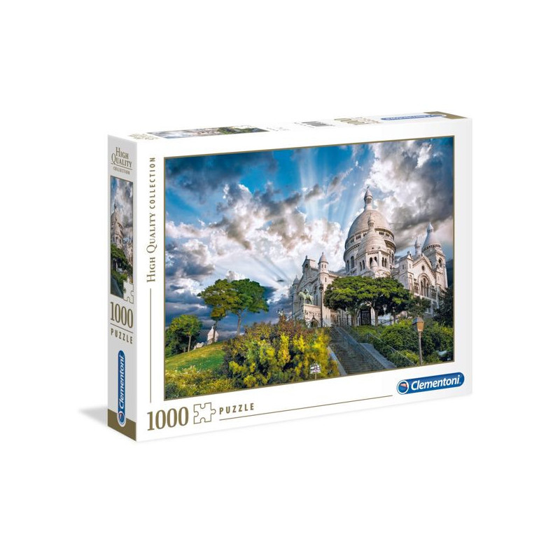 Imagen puzle clementoni basílica sagrado corazón 1000 pzs