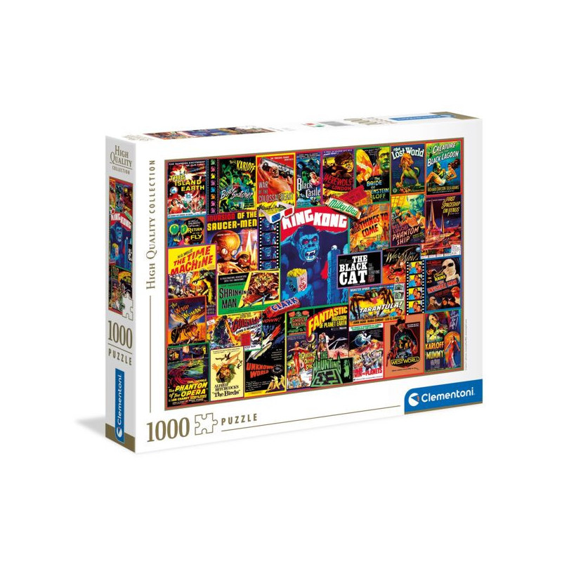 Imagen puzle clementoni thriller classics 1000 piezas