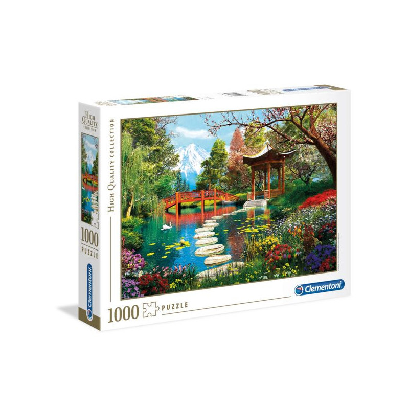 Imagen puzle clementoni jardines del monte fuji 1000 pzs