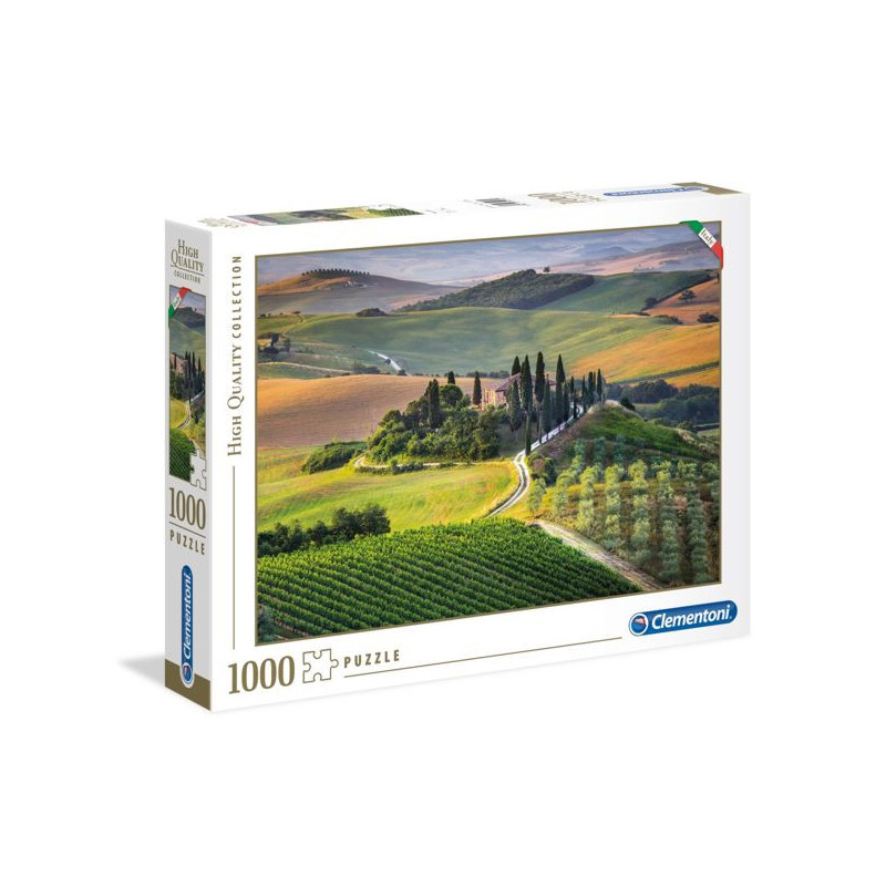 Imagen puzle clementoni casa en la toscana 1000 piezas