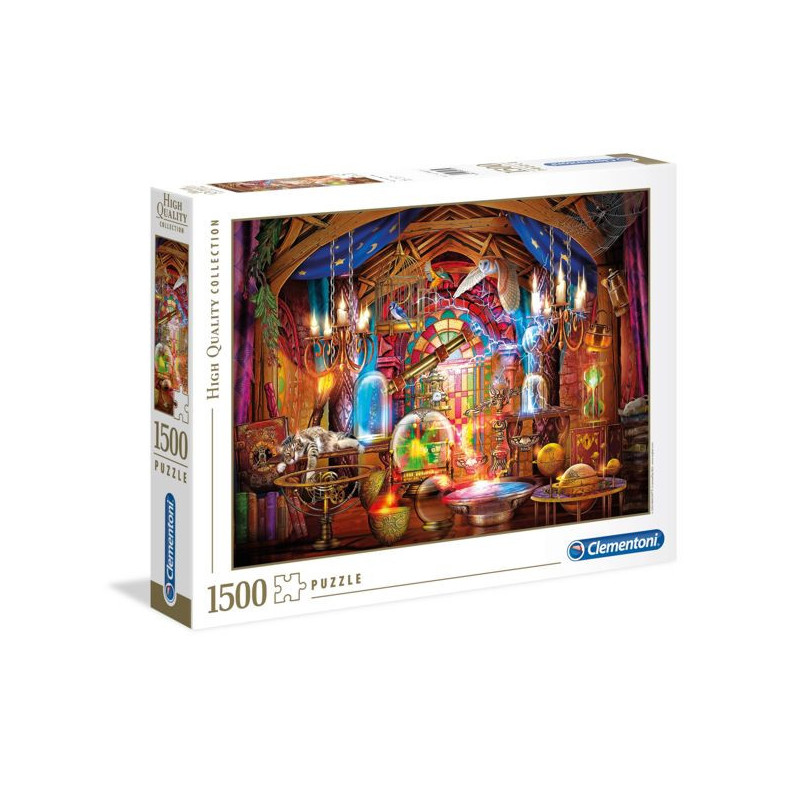 Imagen puzle clementoni taller de magos 1500 piezas