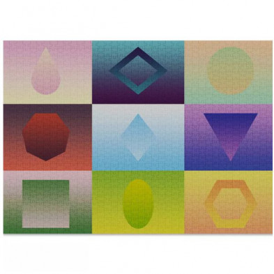 imagen 1 de puzle geometry 1000 piezas