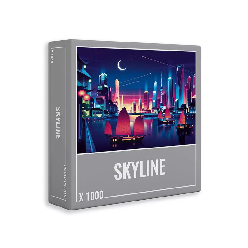 Imagen puzle skyline 1000 piezas