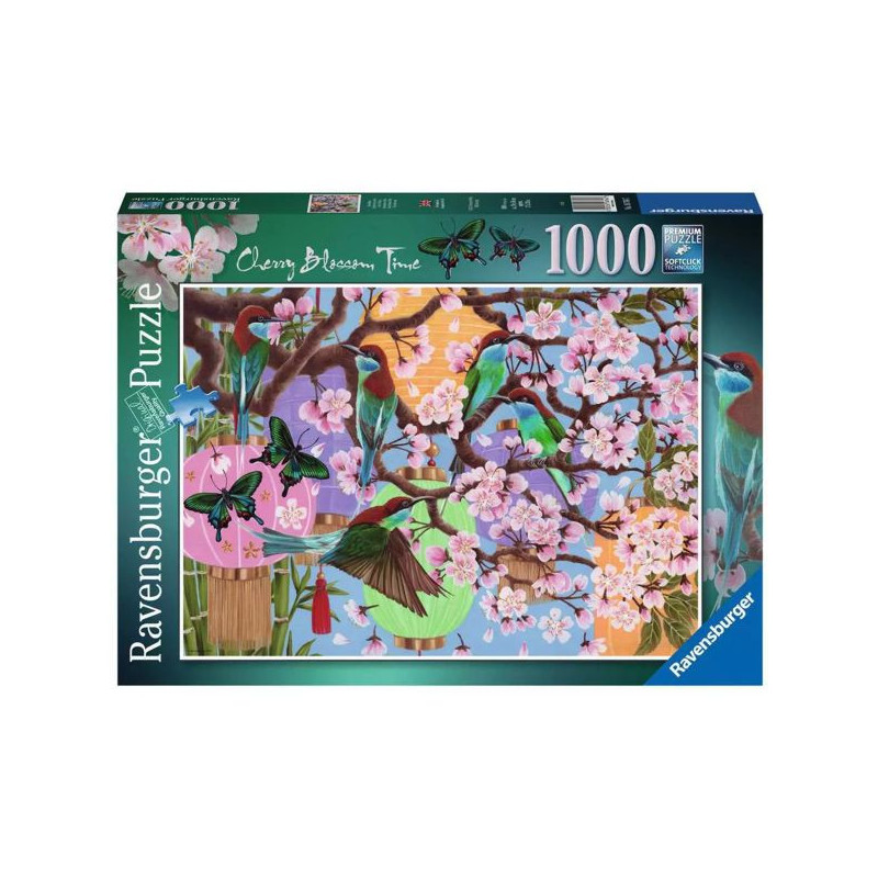 Imagen puzle flores de cerezo 1000 piezas