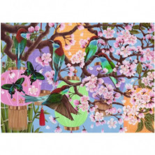 imagen 1 de puzle flores de cerezo 1000 piezas