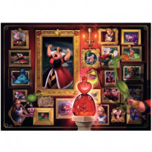imagen 1 de puzle villainous reina de corazones 1000 piezas