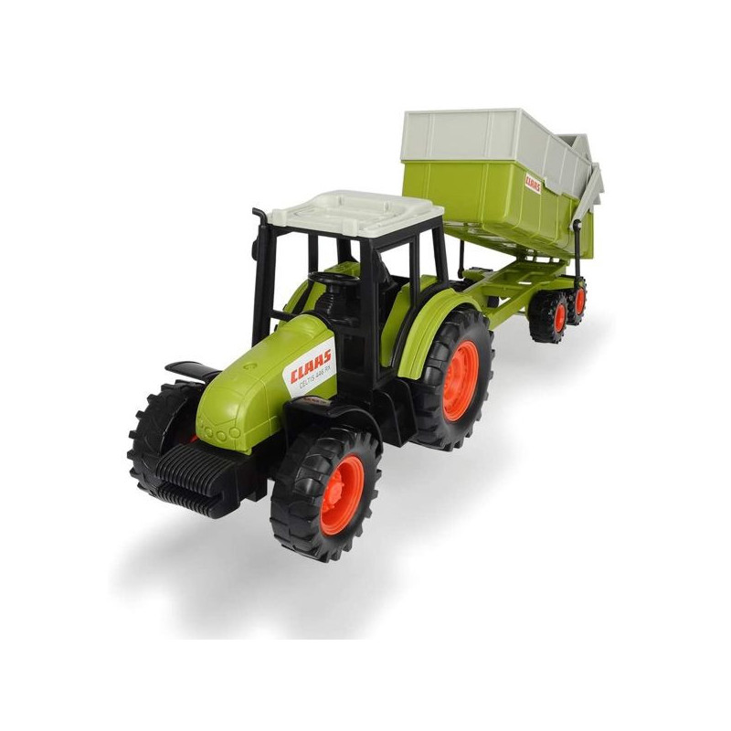 Imagen tractor con remolque simba claas 36cm