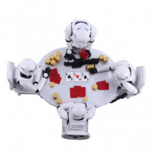 imagen 3 de figura star wars stormtrooper poker face 18cm