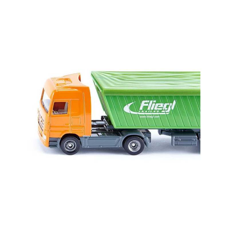 Imagen camión trailer y plataforma  40x3.4x4.5cm