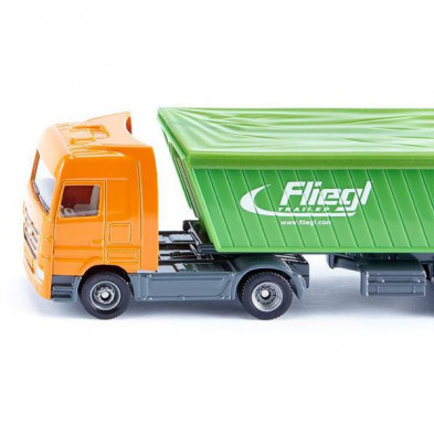 Imagen camión trailer y plataforma  40x3.4x4.5cm