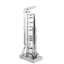 Imagen apollo saturn v with gantry metalearth 3d