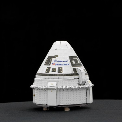 imagen 1 de boeing - cts-100 starliner metalearth 3d