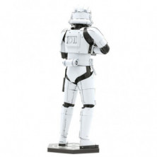 imagen 2 de stormtrooper star wars metalearth 3d puzzle metal