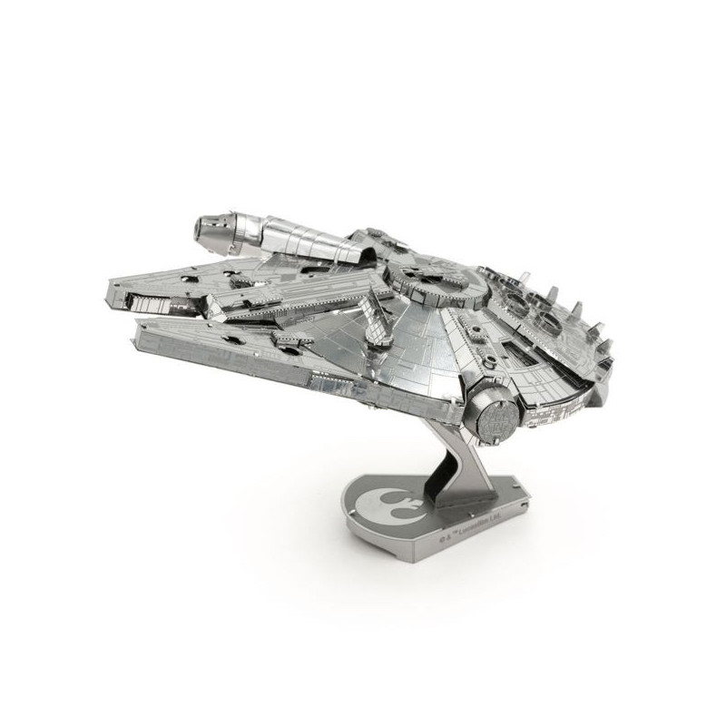 Imagen millenium falcon star wars metalearth 3d puzzle